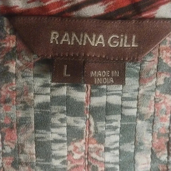 Boho Ranna Gill Embroidered Tunic Blouse - Picture 8 of 10